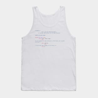 Zork Dork Tank Top